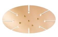 Потолочная база Crystal Lux D600-8 BRASS