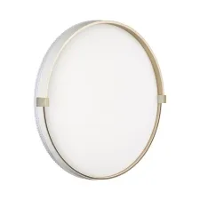 7646/DL SN Светильник LED 48Вт Ø390 4000K IP43 PALE