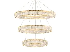NEWPORT 8240 Потолочная чашка 8240 D25 3 вертик.кольца gold , Gold D25*H4 cm