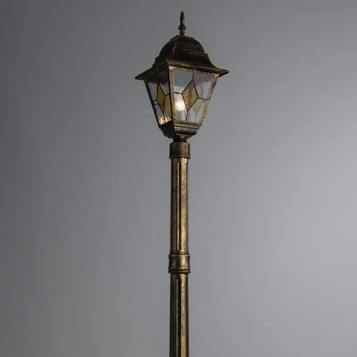 Парковый светильник Arte Lamp BERLIN A1017PA-1BN | Дом Декора