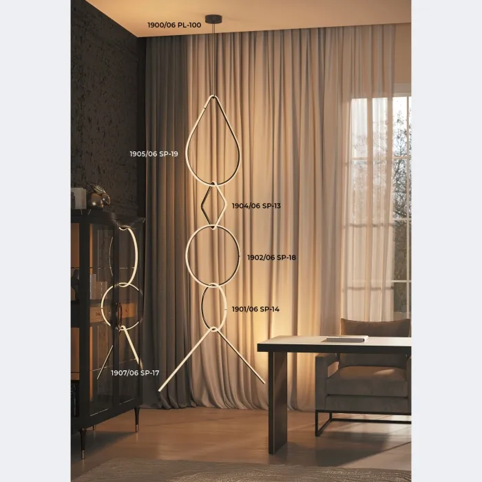 Потолочная чаша с блоком питания Divinare FORMICA 1900/06 PL-100 | Дом Декора