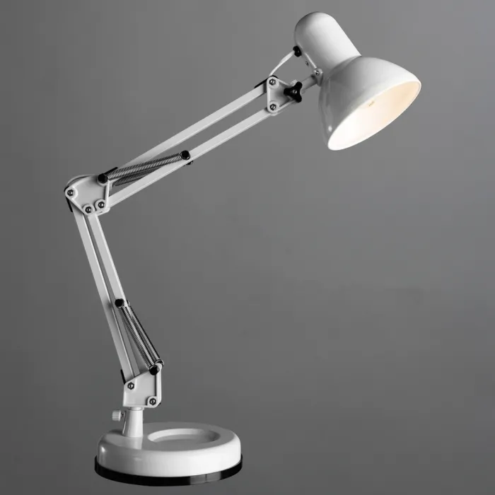 Офисная настольная лампа Arte Lamp JUNIOR A1330LT-1WH | Дом Декора