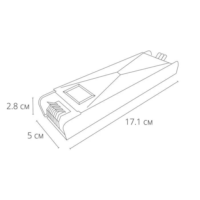Блок питания 24В 100Вт 4.2А Arte lamp PRO A240105 | Дом Декора