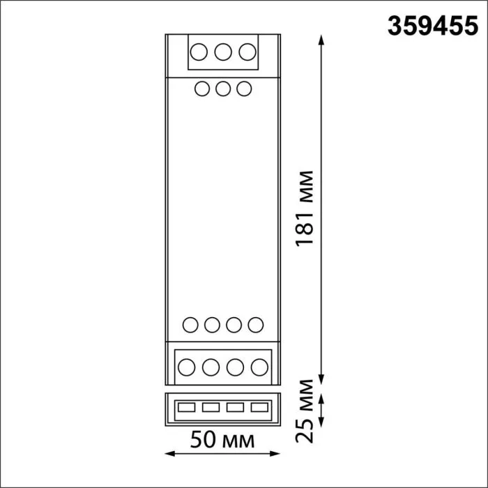 359455 NT Драйвер 200Вт 24В IP20 DRIVE | Дом Декора