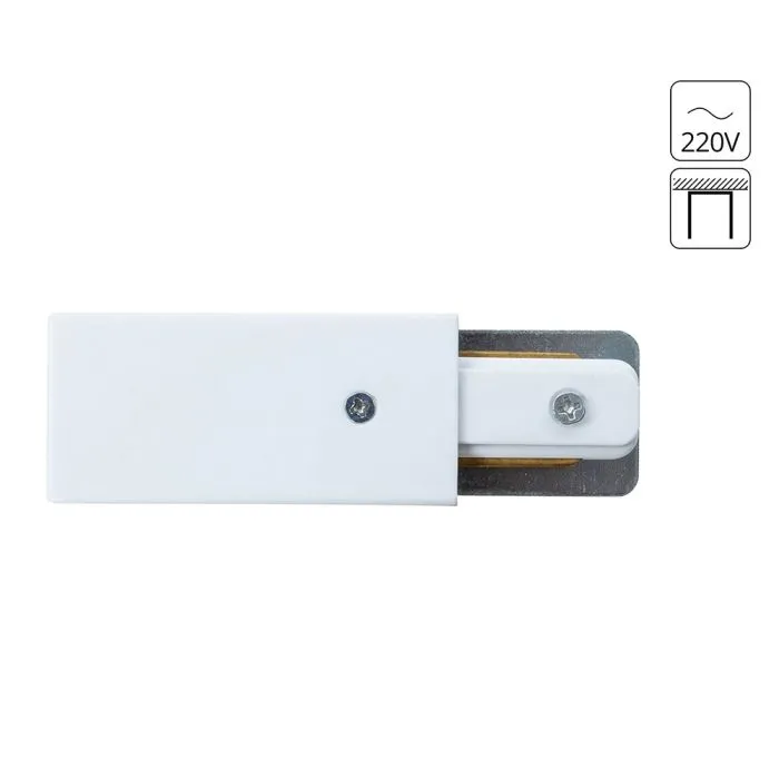 Коннектор-токопровод для шинопровода Arte Lamp TRACK ACCESSORIES A160233 | Дом Декора