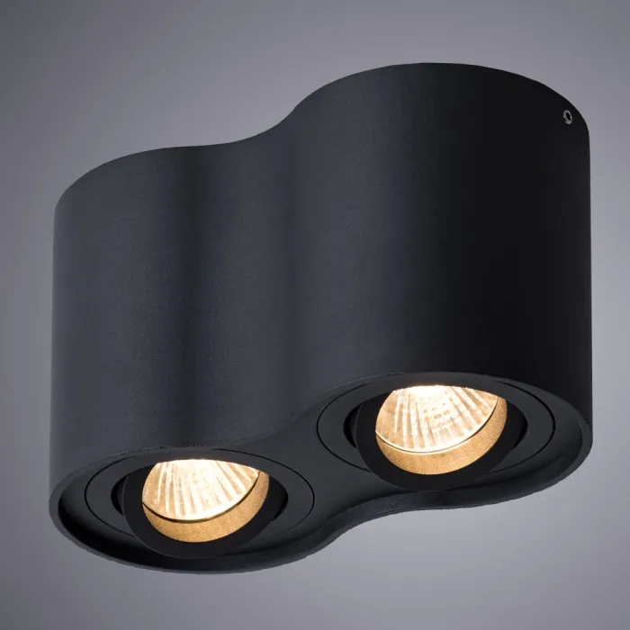 Точечный накладной светильник Arte Lamp FALCON A5645PL-2BK | Дом Декора