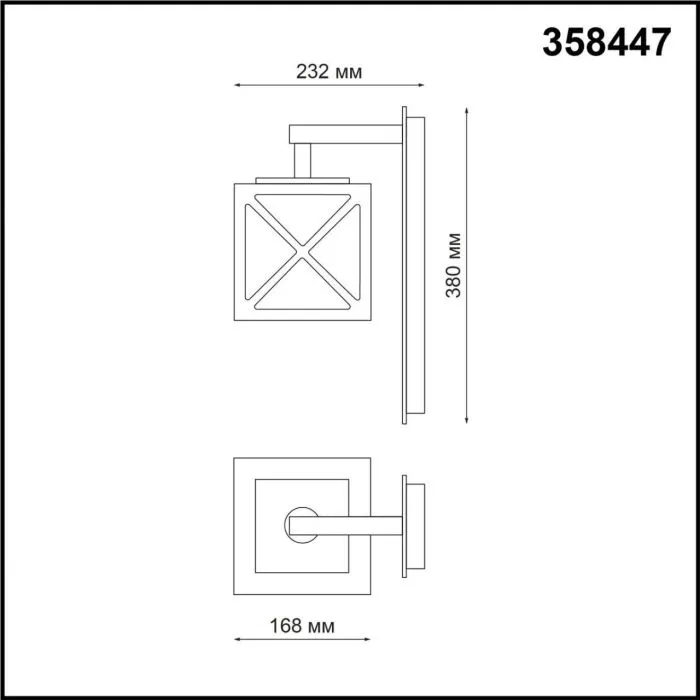 358447 NT Ландшафтный светильник LED 10Вт 4000К 100-240В IP54 STREET | Дом Декора