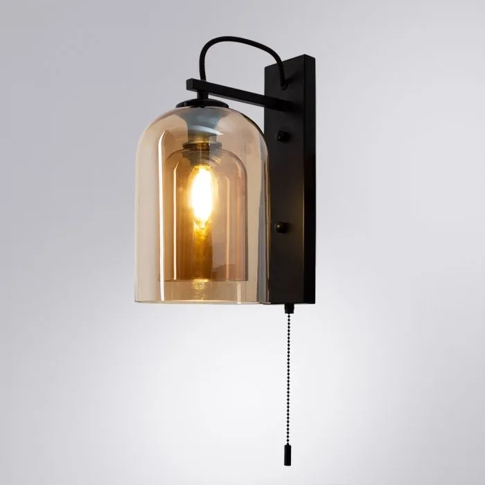 Бра Arte Lamp PAIO A7015AP-1BK | Дом Декора