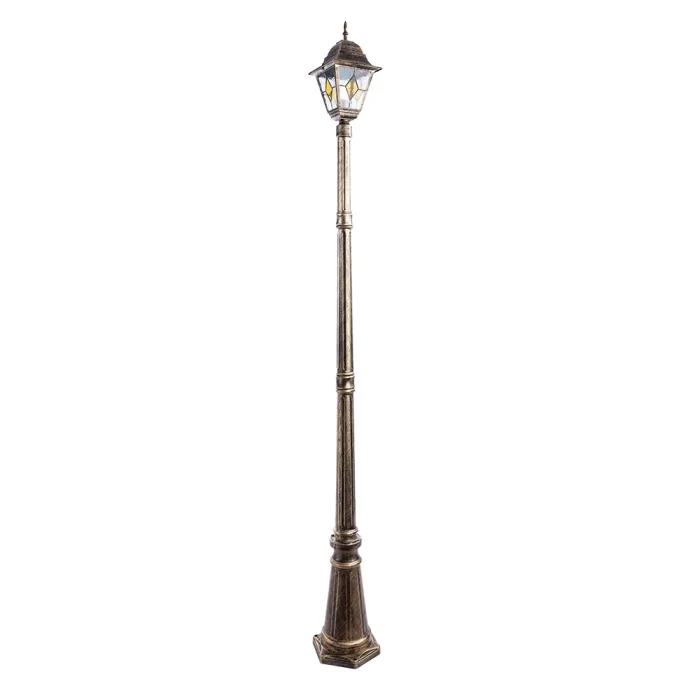Парковый светильник Arte Lamp BERLIN A1017PA-1BN | Дом Декора