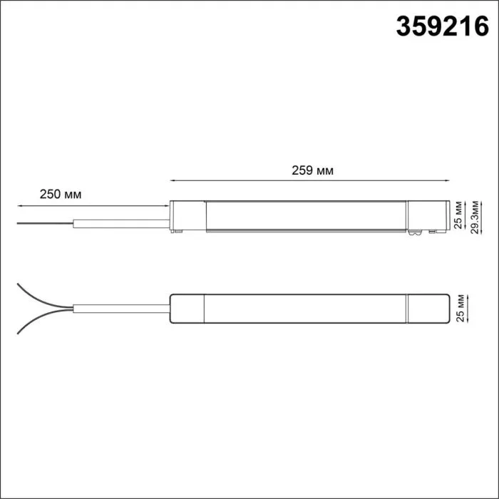 359216 NT Драйвер 200Вт 48В IP20 DRIVE | Дом Декора