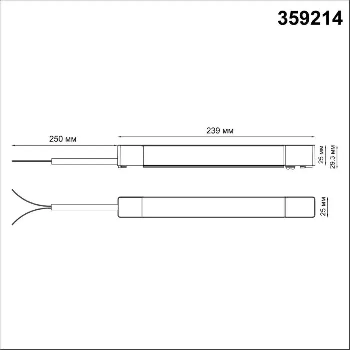 359214 NT Драйвер 100Вт 48В IP20 DRIVE | Дом Декора