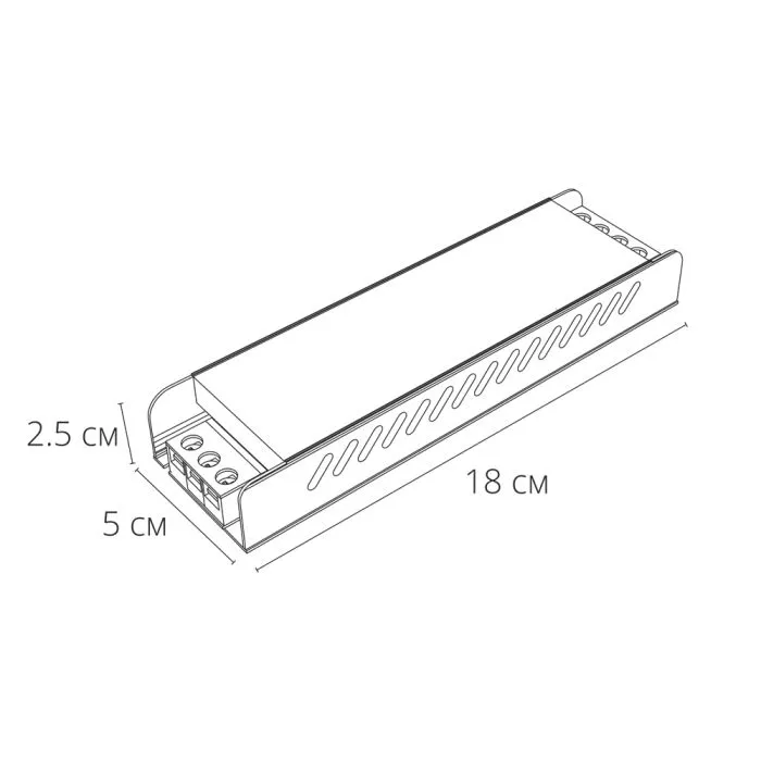 Блок питания 24V 200W 8.3А Arte Lamp STANDART A240606 | Дом Декора