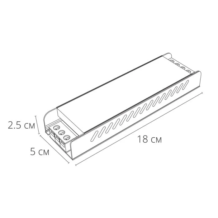 Блок питания 24V 150W 6.25А Arte Lamp STANDART A240506 | Дом Декора