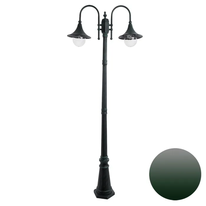Парковый светильник Arte Lamp MALAGA A1086PA-2BGB | Дом Декора