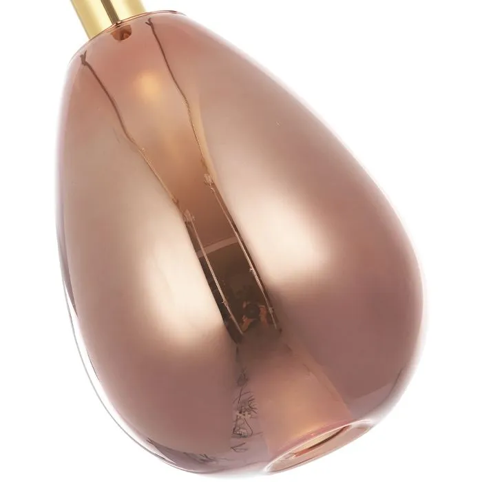 Светильник подвесной Crystal Lux GAUDI SP4W LED COPPER | Дом Декора