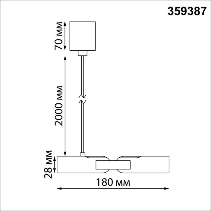 359387 NT База накладная 48В IP20 KONST | Дом Декора