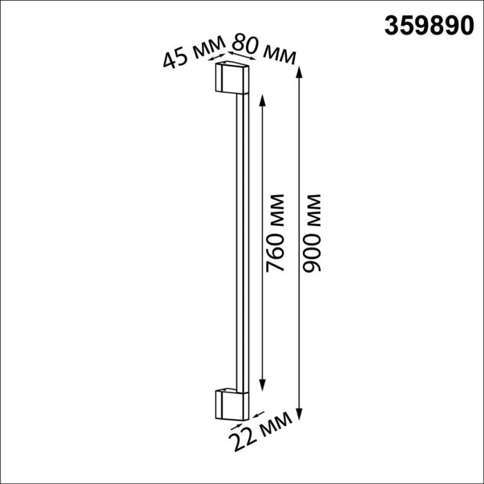 359890 NT Ландшафтный светильник 9Вт 4000К 220-240В IP54 STREET | Дом Декора