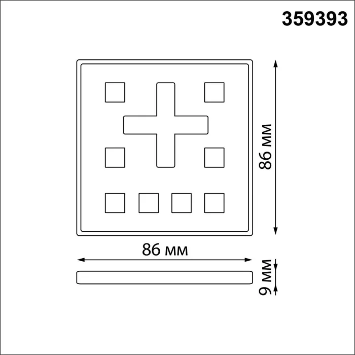 359393 NT Пульт ДУ IP20 PULT | Дом Декора