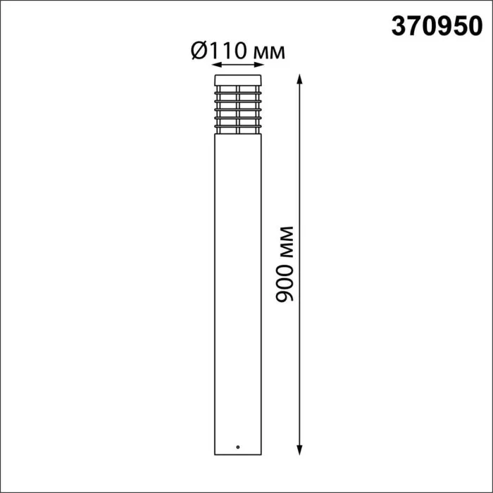370950 NT Ландшафтный светильник E27 15Вт 220-240В IP54 STREET | Дом Декора