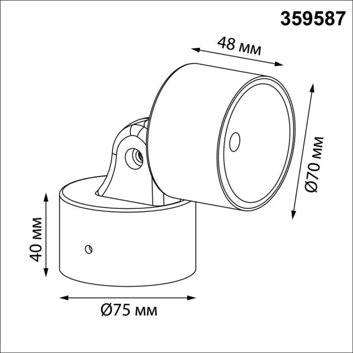359587 NT Ландшафтный светильник 9Вт 4000К 100-240В IP65 STREET | Дом Декора