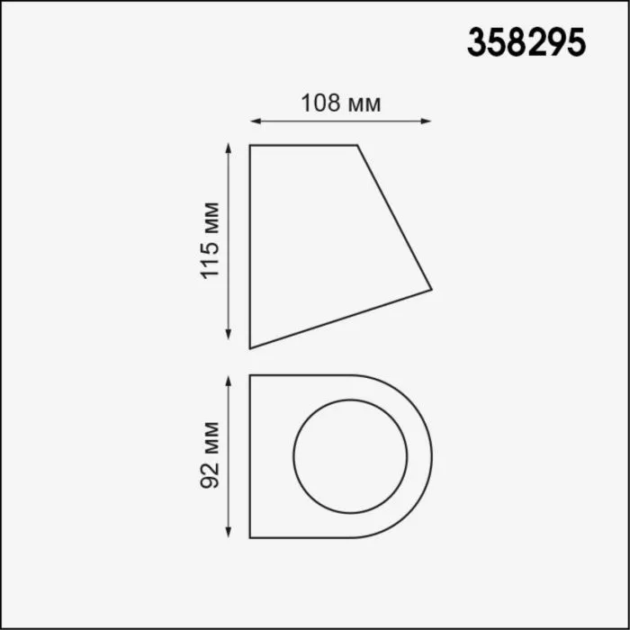 358295 NT Ландшафтный светильник 4Вт 4000К 220В IP65 STREET | Дом Декора