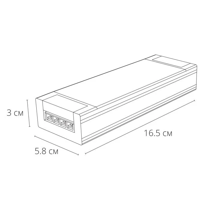 Блок питания 48V 100W 2.08А Arte Lamp PRO A481205 | Дом Декора