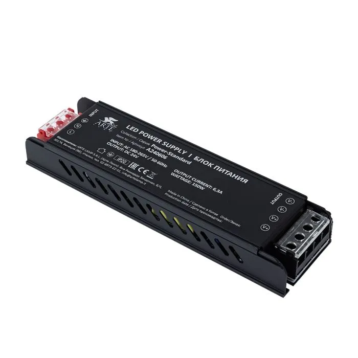 Блок питания 24V 200W 8.3А Arte Lamp STANDART A240606 | Дом Декора