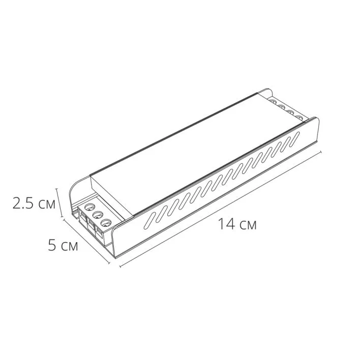 Блок питания 24V 100W 4.2А Arte Lamp STANDART A240406 | Дом Декора