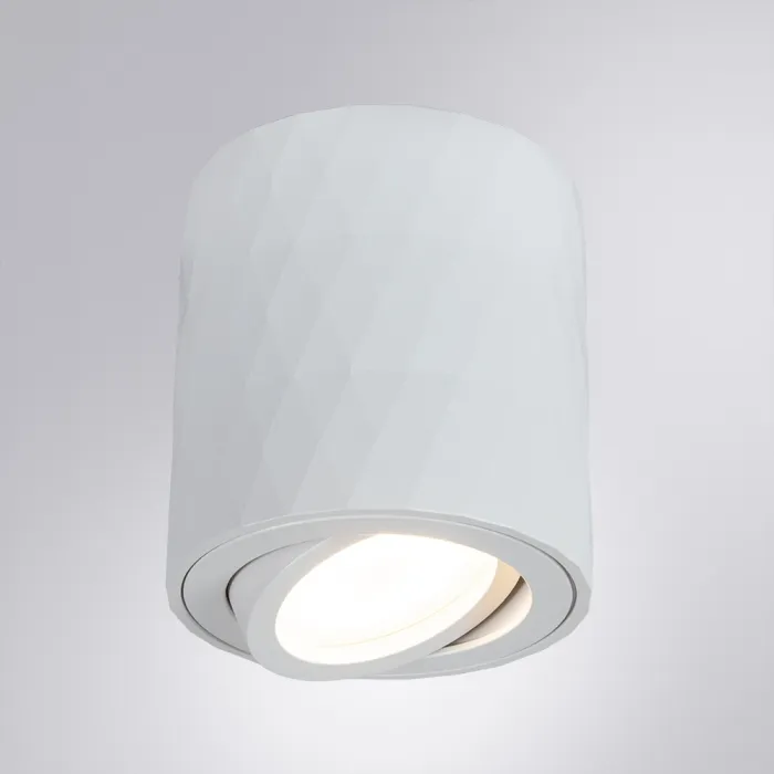 Точечный накладной светильник Arte Lamp FANG A5559PL-1WH | Дом Декора