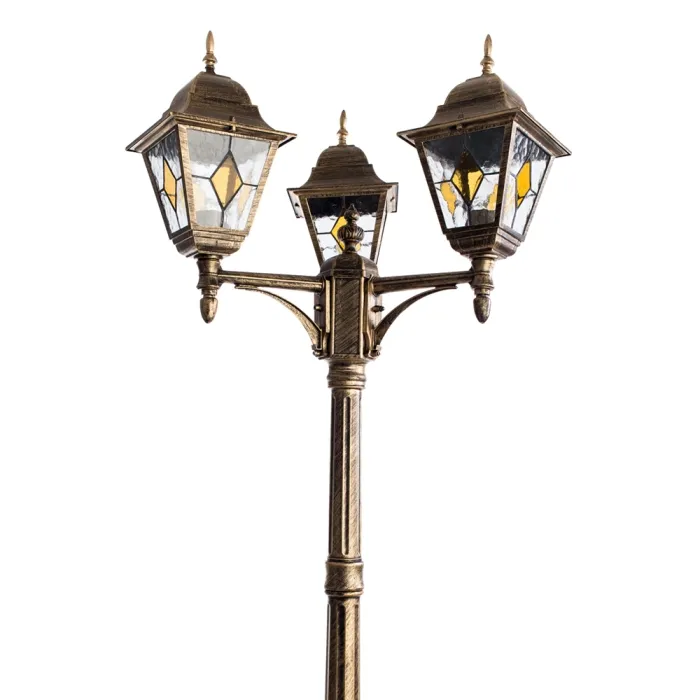 Парковый светильник Arte Lamp BERLIN A1017PA-3BN | Дом Декора