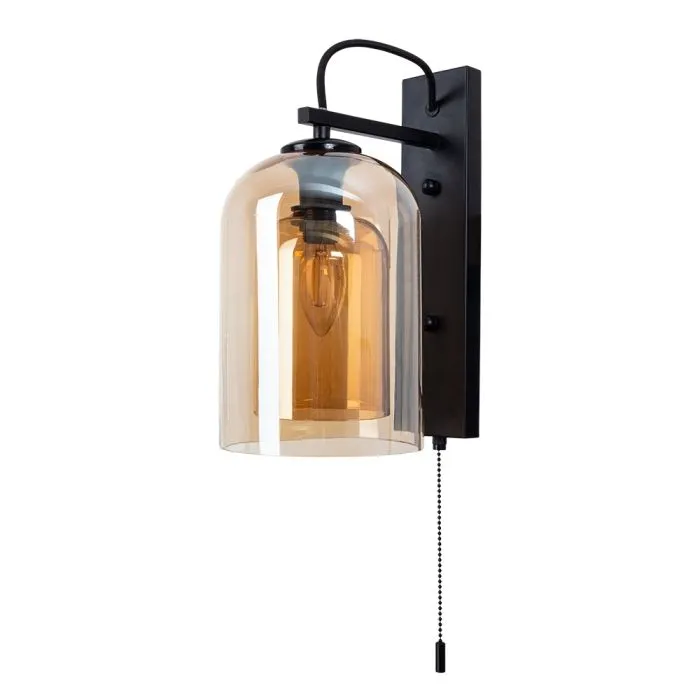 Бра Arte Lamp PAIO A7015AP-1BK | Дом Декора