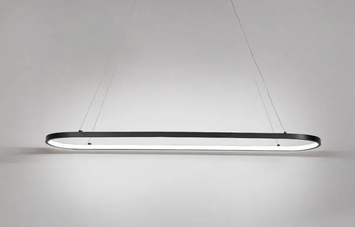 Светильник подвесной Crystal Lux PROXIMO SP42W LED L1100 BLACK | Дом Декора