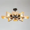 Люстра на штанге Arte Lamp BRUSSELS A8030PL-8BK | Дом Декора