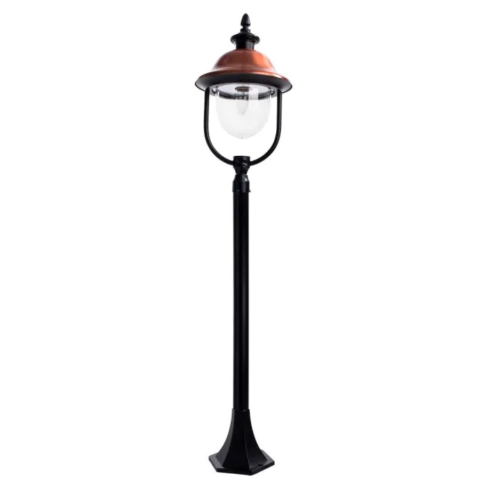 Ландшафтный светильник Arte Lamp BARCELONA A1486PA-1BK | Дом Декора