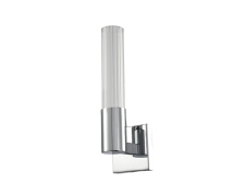 NEWPORT 7270 7271/A chrome , Бра, Chrome Clear glass shade L12*H37.5*Sp20.3 cm GU10 1*60W
