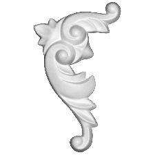 Интерьерная лепнина орнамент 1.60.035 Европласт