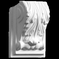 Интерьерная лепнина кронштейн 1.19.137 Европласт