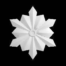 Интерьерная лепнина розетка 1.56.805 Европласт