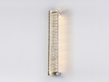 NEWPORT 8240 8241/A chrome , Бра, Chrome Clear crystal L7,6*H52*Sp8,5 cm LED 10W 3100K 1100Lm