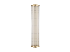 NEWPORT 3290 3290/A brass , Бра, Brass Clear glass L12*Н60*Sp12,5 cm G9 5*25W