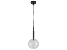 NEWPORT 7230 7233/S mat.black clear , Подвесной светильник, Matte black Clear glass+matte white glass D15*H24/250 cm G9 1*7W
