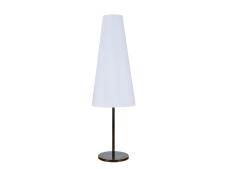 NEWPORT 3940 3941/FL black glossy , Торшер , Black glossy Shade white D50*H163,6 cm Е14 6*40W