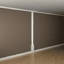 Интерьерная лепнина пилястра 1.20.301 Европласт