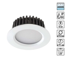357907 NT Светильник LED 10Вт 4000К 100-265В IP44 SPOT