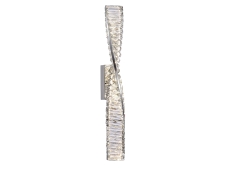 NEWPORT 8240 8246N/A , Бра, Chrome Clear crystal L7,6*H65*Sp12 cm LED 17W 1700Lm 3100-4000K
