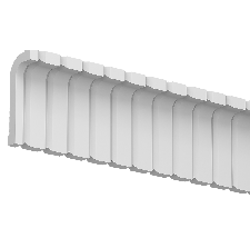 Интерьерная лепнина карниз 1.50.805 Европласт