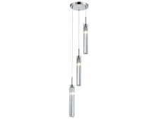 NEWPORT 4520 Потолочная чашка 4520 D20 3 подвеса chrome , Chrome D20*H2.5 cm
