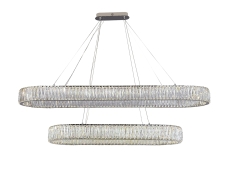 NEWPORT 8240 Потолочная чашка 8240 L35*12*H4 90+140 oval chrome , Chrome L35*12*H4 cm