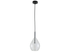 NEWPORT 7230 7231/S mat.black clear , Подвесной светильник, Matte black Clear glass+matte white glass D15*H28,8/250 cm G9 1*7W