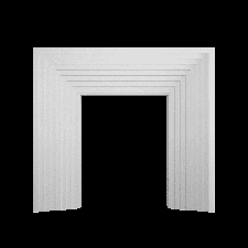 Интерьерная лепнина декоративный камин 1.64.813 Европласт